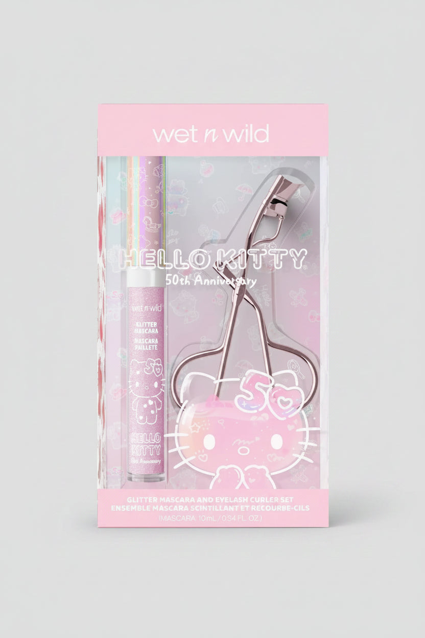 Mascara - Wet n Wild - Hello Kitty 50th Anniversary - Glitter Mascara & Eyelash Curler