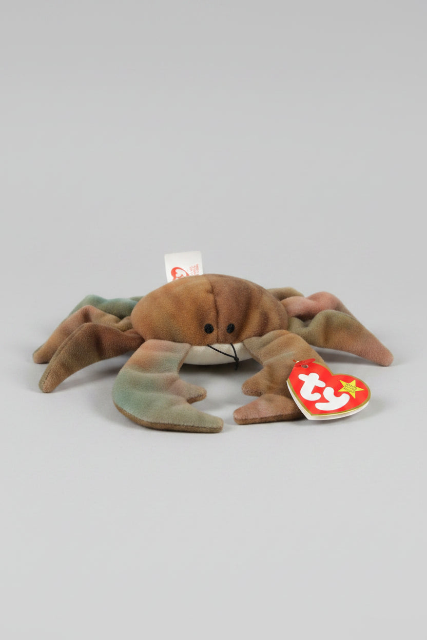 Ty - Teenie Beanie Baby - Claude the Crab - 1997 McDonald's