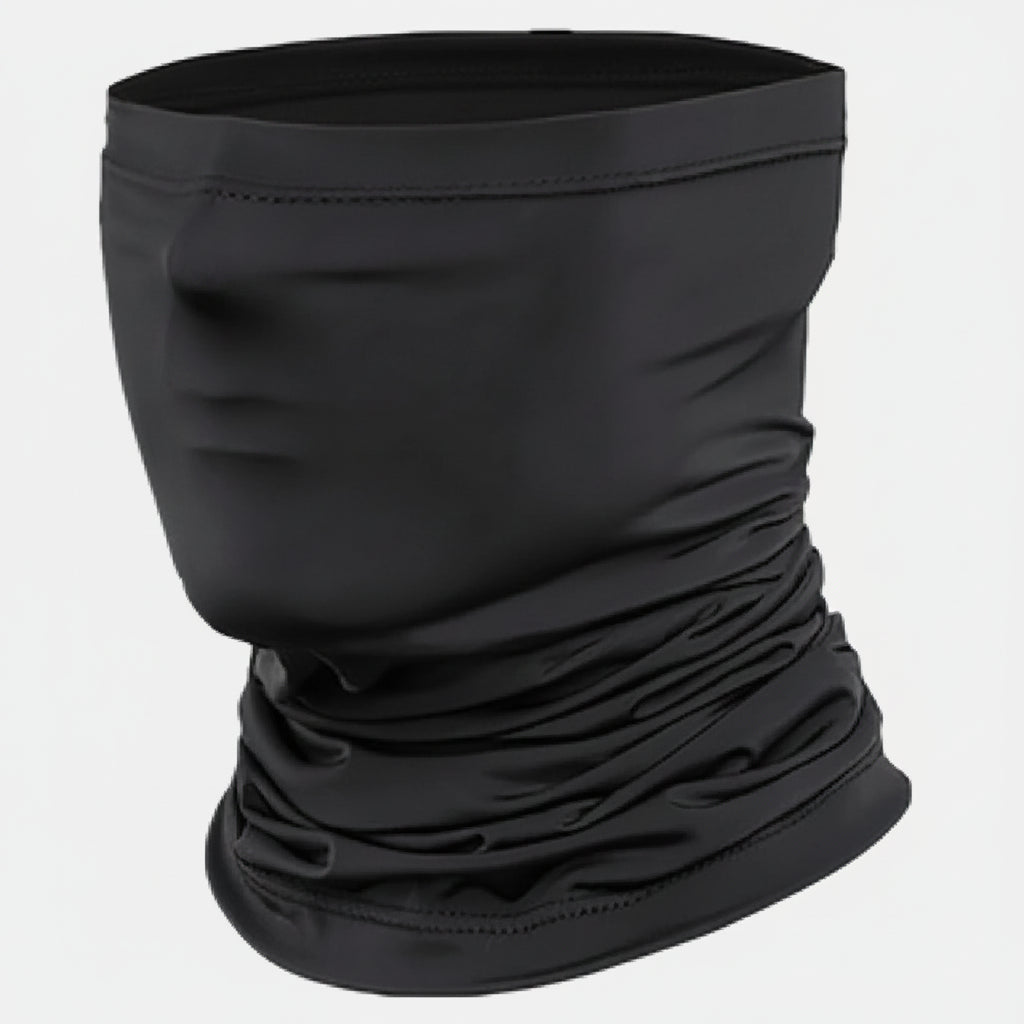 Multi-Functional Black Face Mask Scarf