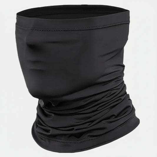 Multi-Functional Black Face Mask Scarf
