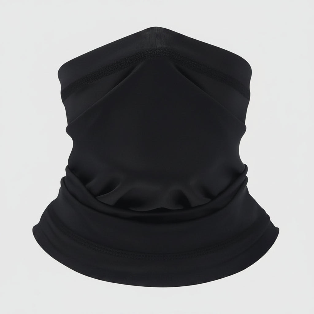 Multi-Functional Black Face Mask Scarf