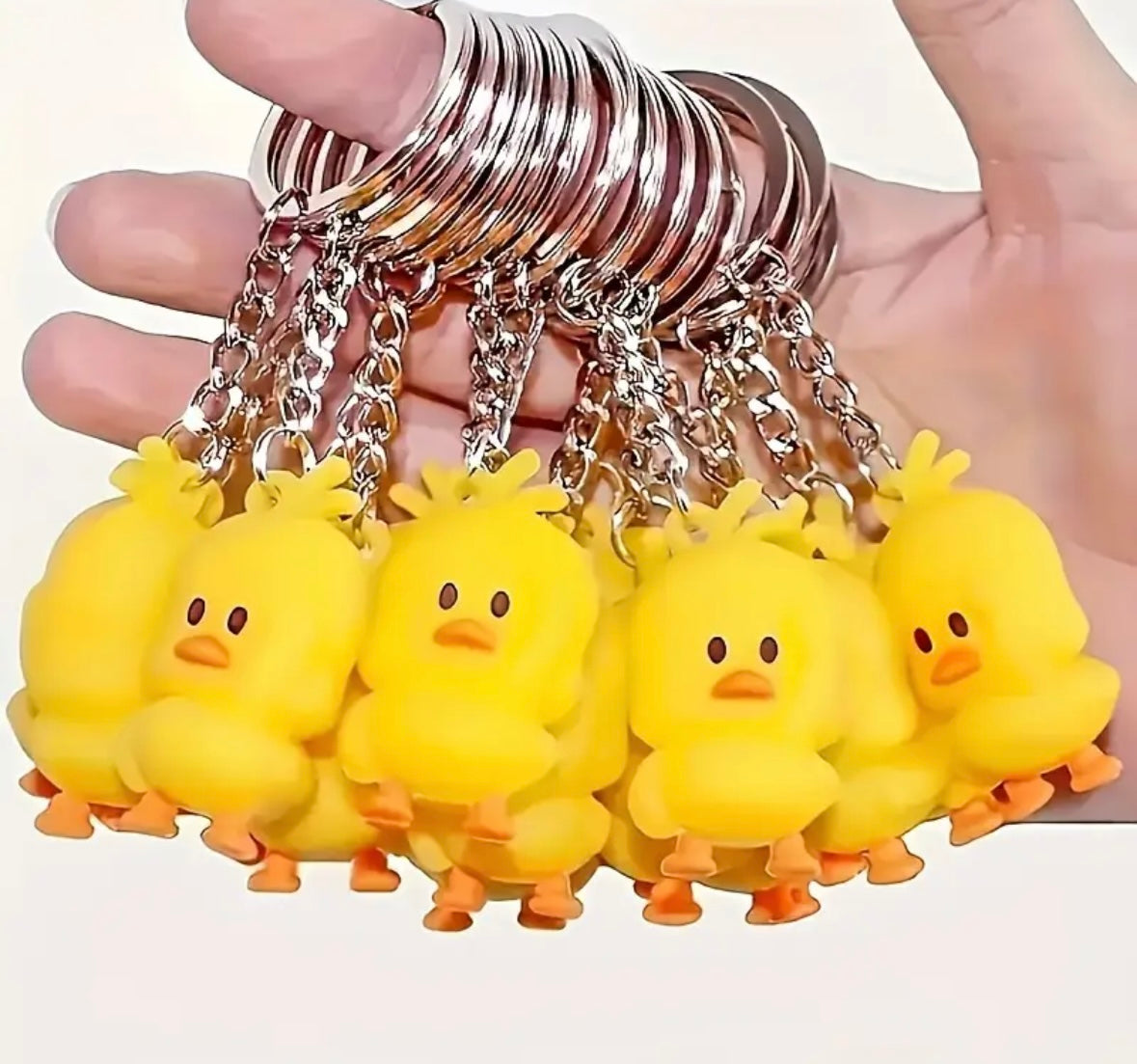 Cute Little Duck Key Chain
