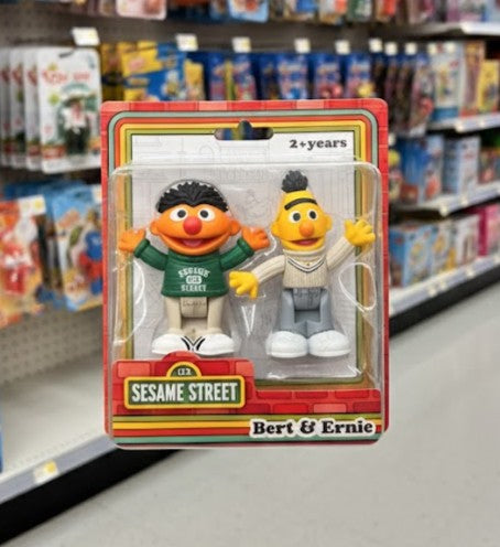 Playskool Sesame Street Bert & Ernie Figures 2-Pack
