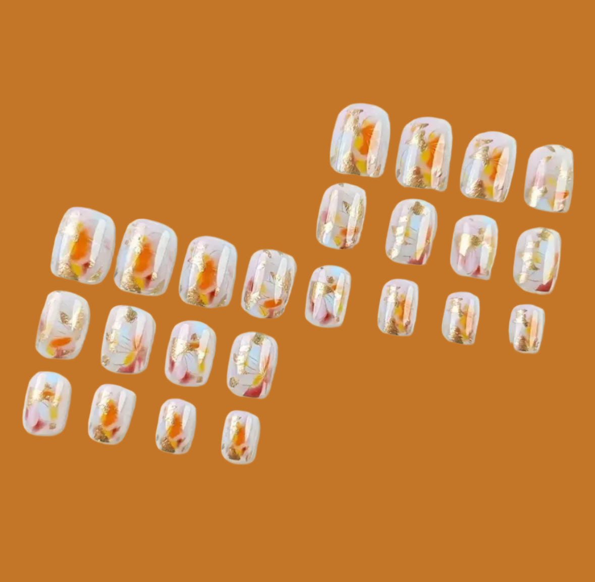 Press on Nails - Fall Foliage