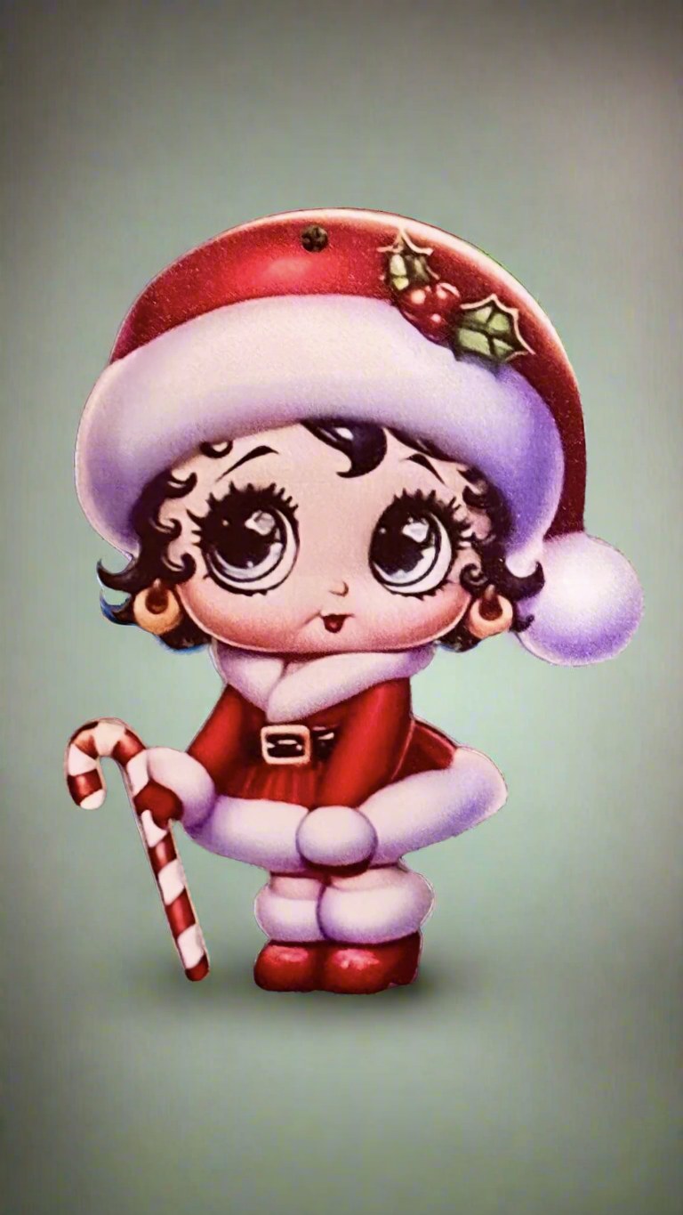 Betty Boop - Christmas Ornament - 2D Acrylic