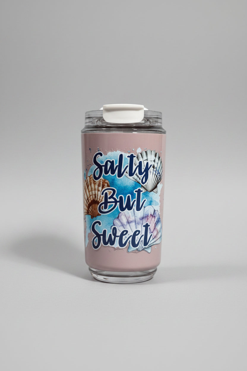 Tumbler - Travel Mug - SMEG Brand - "Salty But Sweet" - 12oz