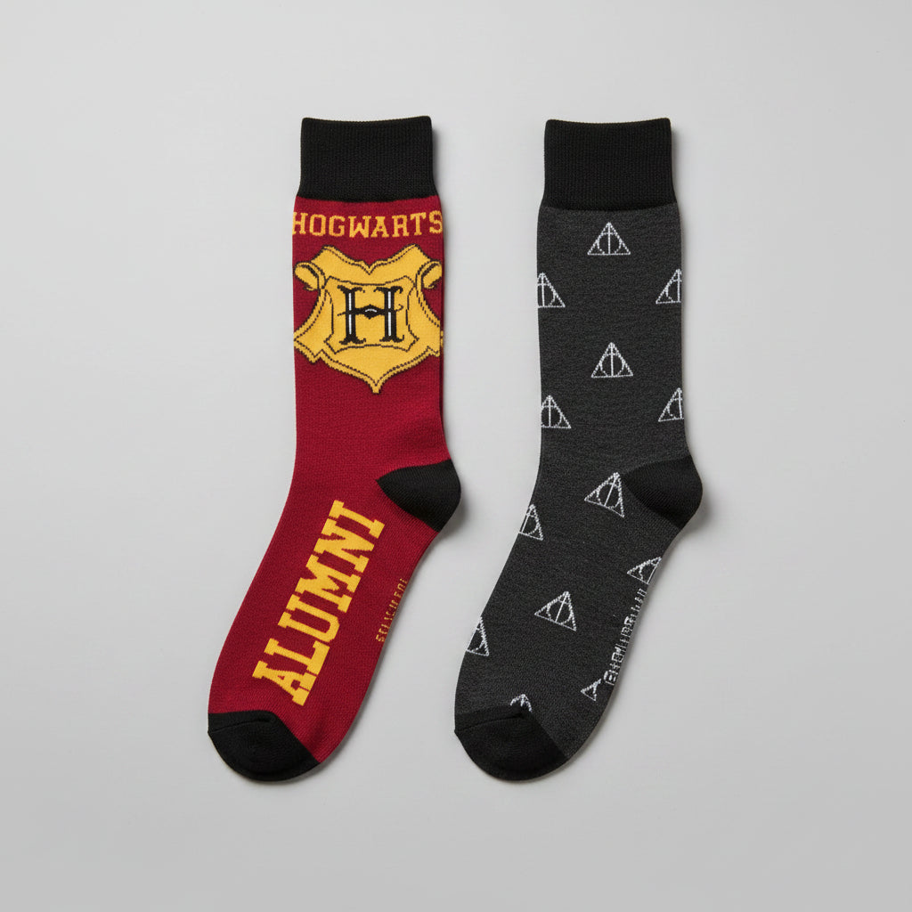 Socks - Hogwarts Alumni - Harry Potter - 2 Pair Set