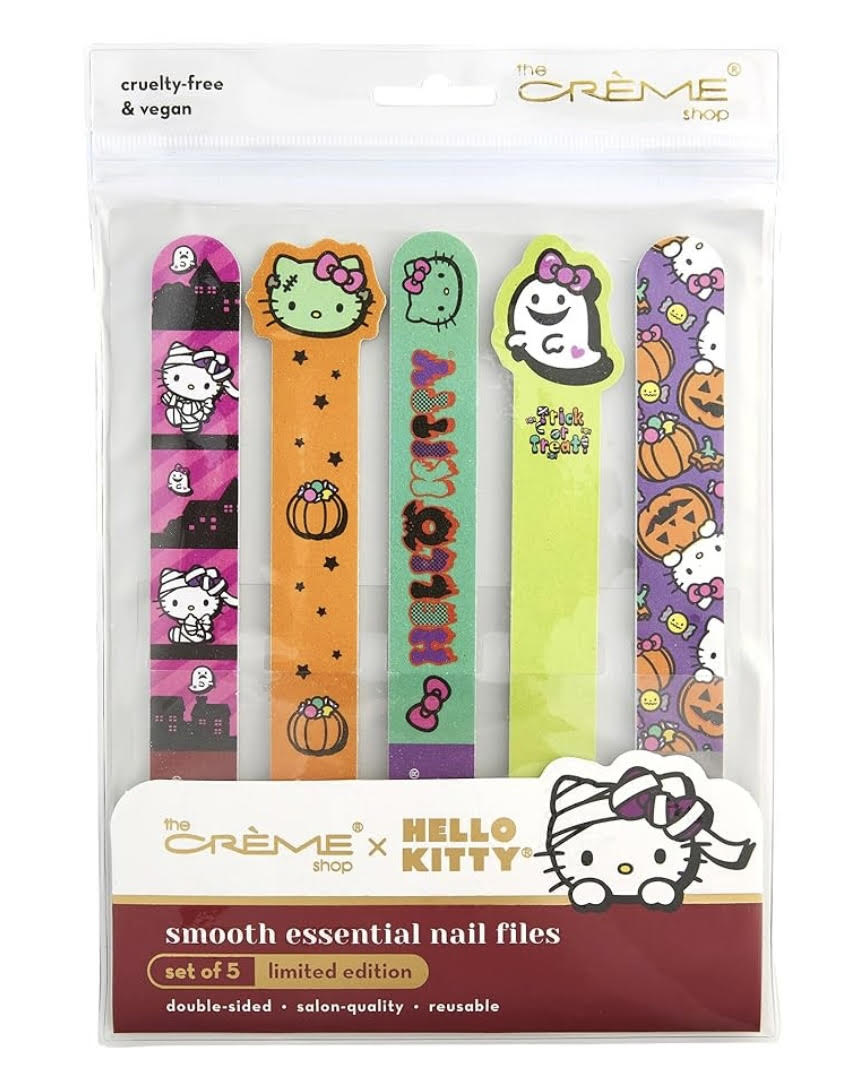 The Creme Shop - Hello Kitty Halloween Nail File Set of 5 - Limited Edition