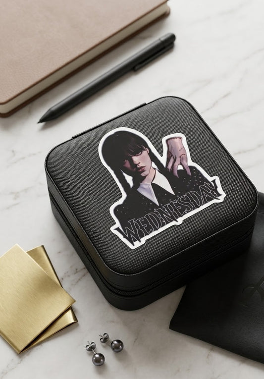Wednesday Addams - Travel Jewelry Case