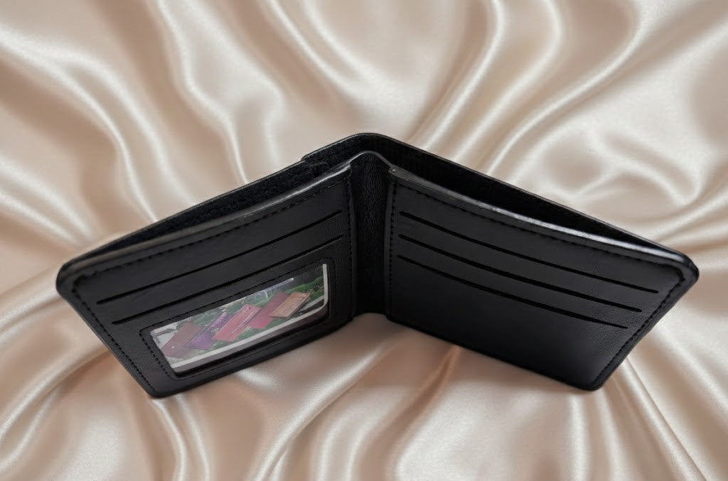 Wallet - Classic Billfold with Dooney & Bourke Embossed Logo - Black or Brown