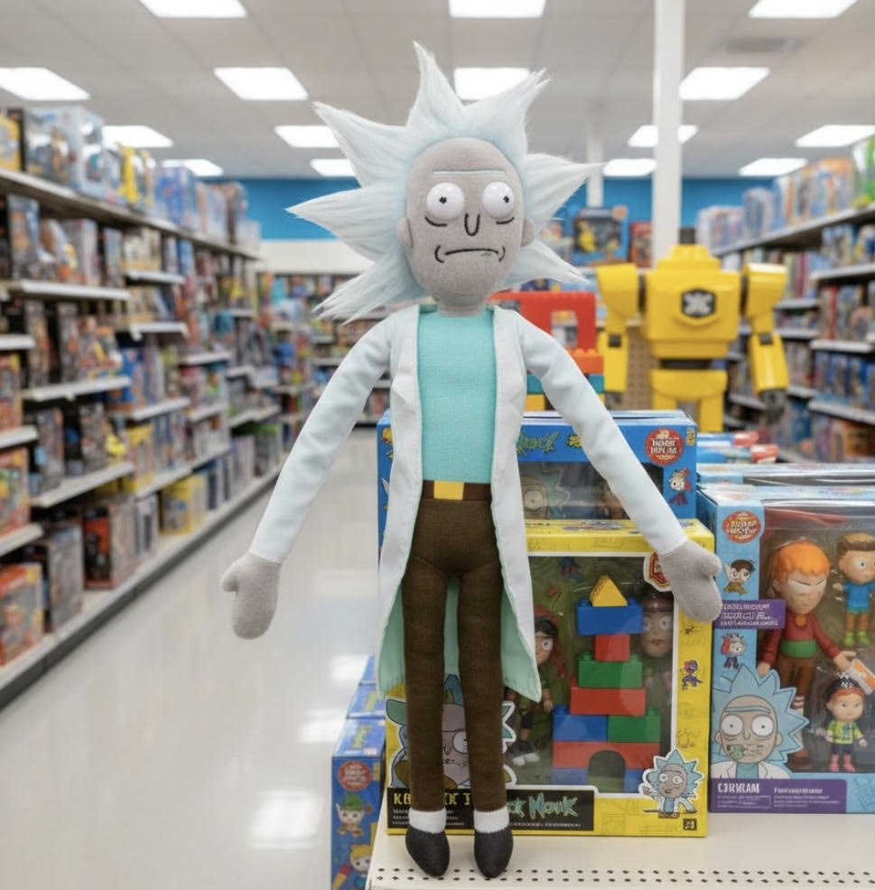 Rick Sanchez and Morty Smith Plush - Approx. 20"