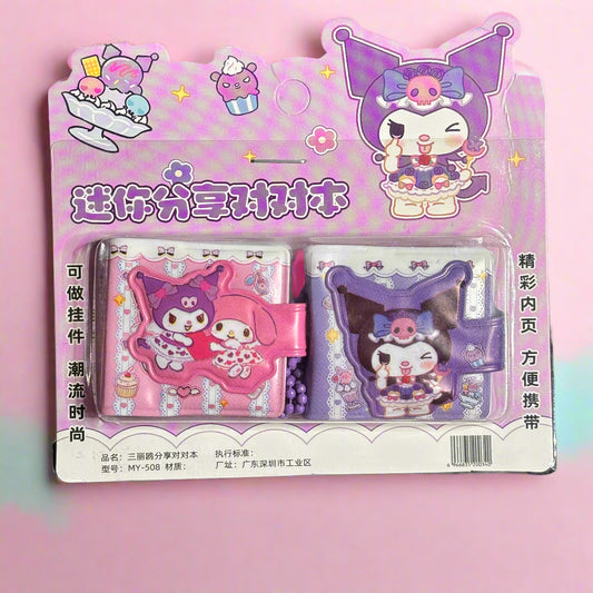 Mini Keychain Notebooks - Sanrio
