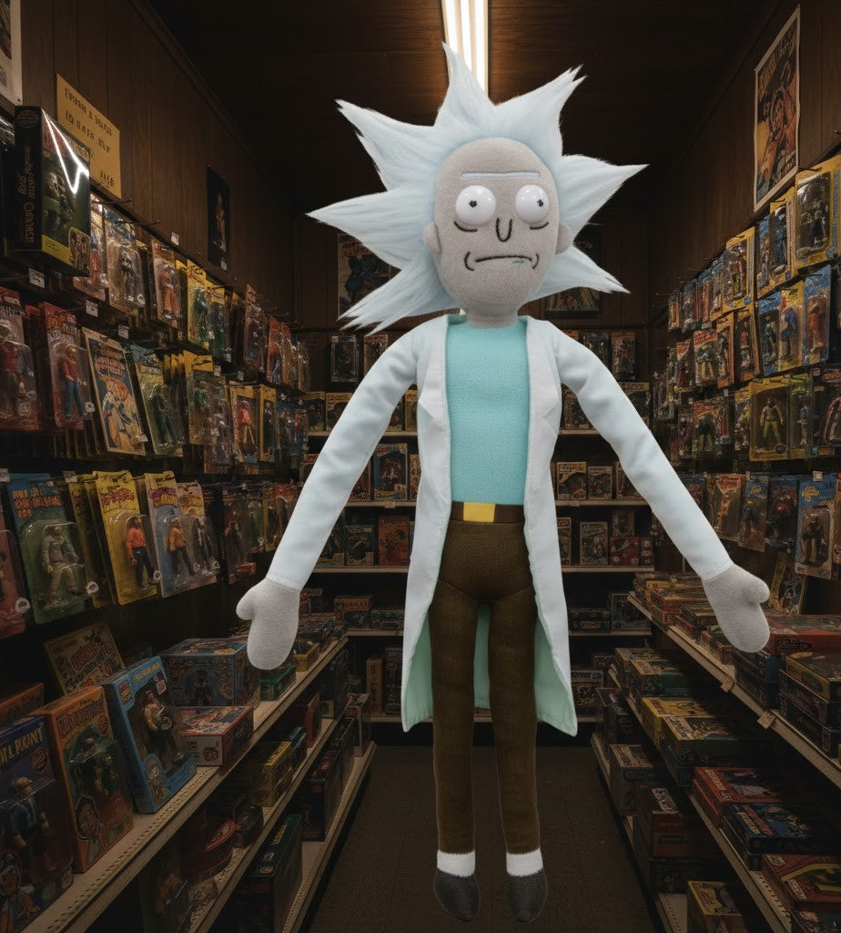 Rick Sanchez and Morty Smith Plush - Approx. 20"