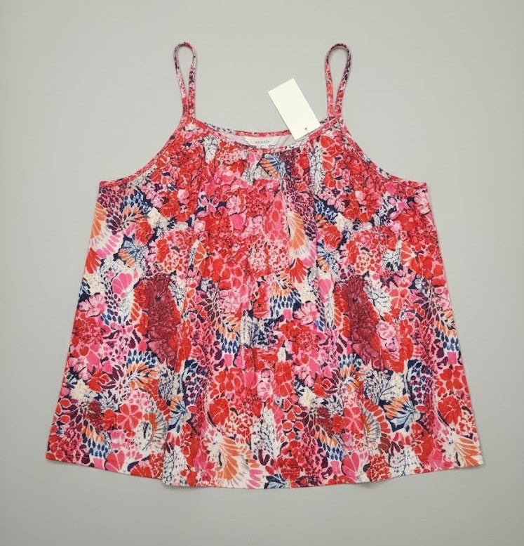 Cami - Floral - Spaghetti Strap - Top - Size 2XL