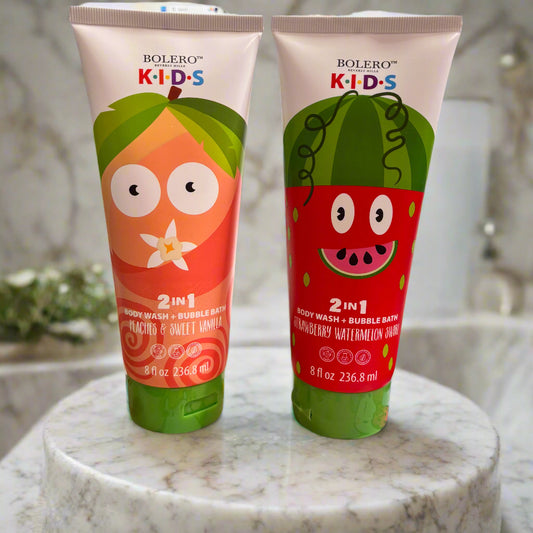 Kids 2 in 1 Body Wash & Bubble Bath - by Bolero