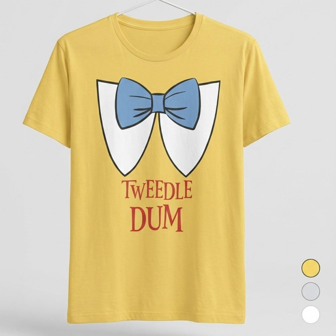 T-Shirt - Ladies - Tweedle Dum Print - Size XL