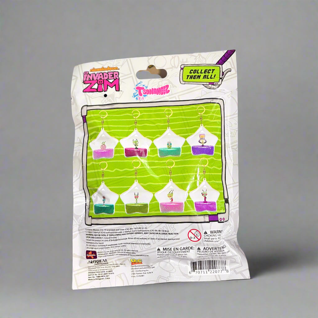 Nickelodeon Invader Zim TSUNAMEEZ - Blind Bag Keychain