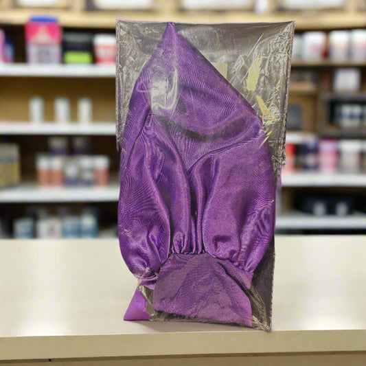 Hair Bonnet - Silk - Purple