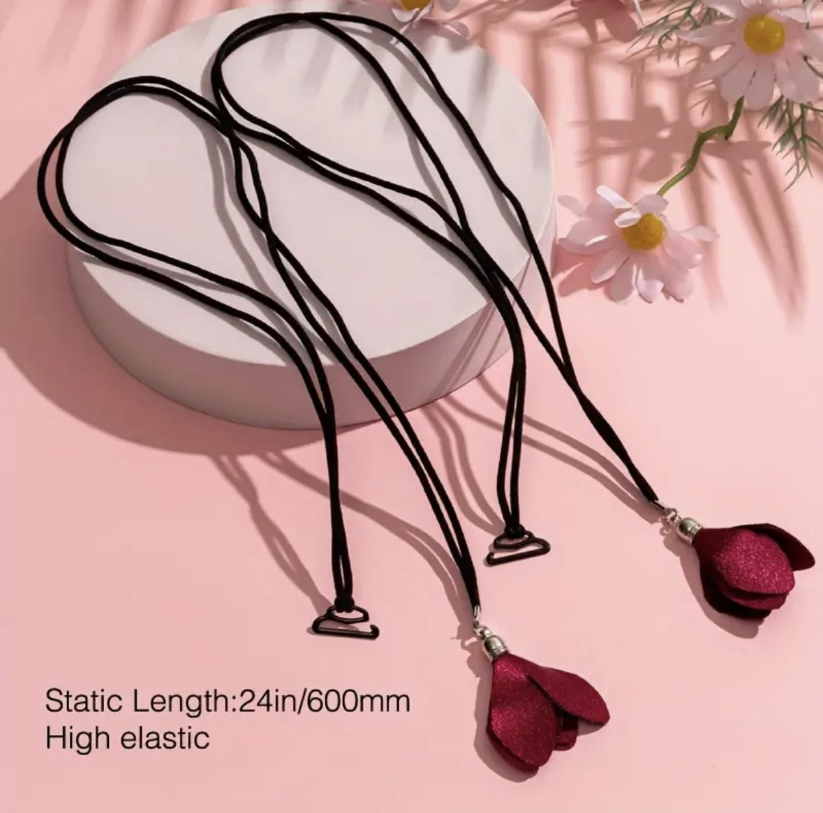 Replacement Bra/ Swimsuit Strap - Floral Ends