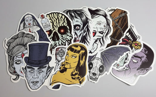 Horror Sticker - Seller's Choice - Random Selection